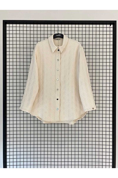 Armine TREND Yeni Sezon Düğmeli Gömlek Yaka Ceket