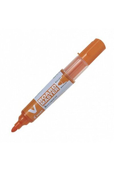 Pilot Marker pentru tabla Vboard Master portocaliu, varf rotund, 2.3 mm