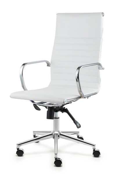 Mezura Ofis Chrome Yönetici Koltuğu Beyaz