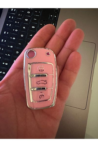 emii auto spare parts Audi Classes Key Case Pink