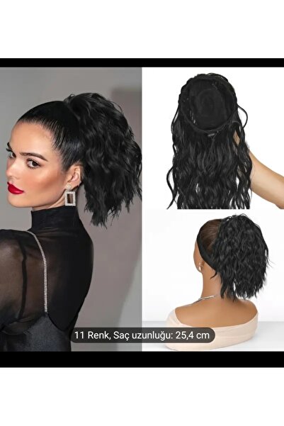 Handmade Kıvırcık at kuyrugu saç 1.sinif sentetik ısıya dayanıklı gür