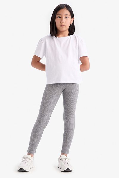 DeFacto Gerippte Camisole-Langstrumpfhose für Mädchen D9652a8