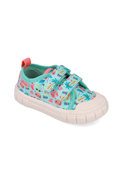 Garvalin Garvalin 252383 children's canvas sneakers, turquoise Size: 26