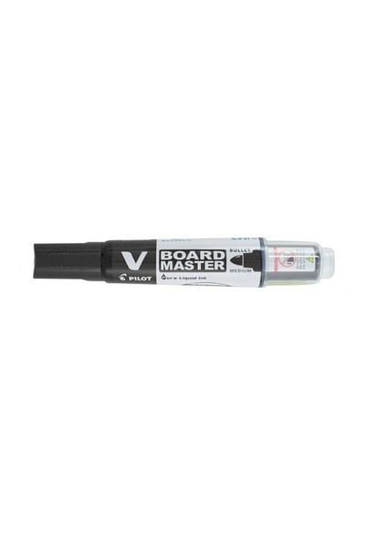 Pilot Marker Pentru Tabla Vboard Master Negru, Varf Rotund, 2.3 Mm