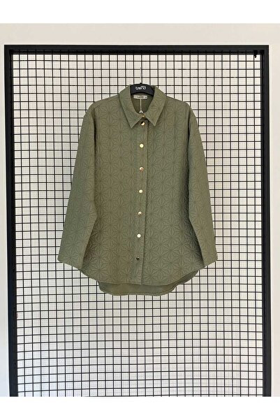 Armine TREND Yeni Sezon Düğmeli Gömlek Yaka Ceket