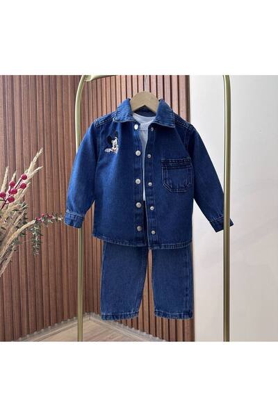 TİJK Boy's Jeans, Jacket Set