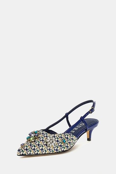 Guess Women's Blue Jesseny Heeled Shoes