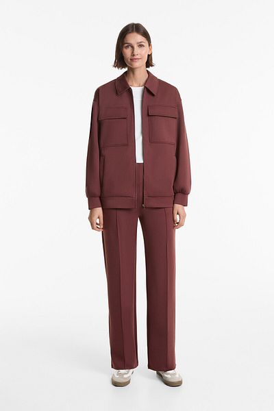 Oysho Neoprene-effect jacket