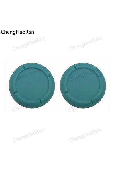 Choice cyan 2PCS Silicone Rubber Protective Skin Joystick Grips Cap For Switch NS Lite Oled Controller Joy-