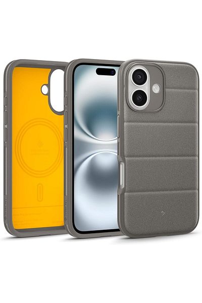 caseology Athlex Mag for iPhone 16 Case Cover [MagSafe compatible] - Active Gray
