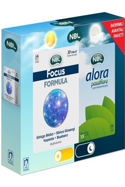 NBL Alora Passiflora 30 Tablets Kofre Focus Formula