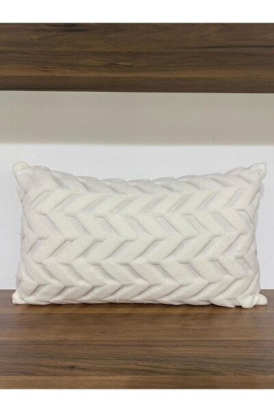 KIRLENTİM КРЕМ БОХЕМ ПУНЧ БРОДИРАНА КАЛЪФКА ЗА ВЪЗГЛАВНИЦА