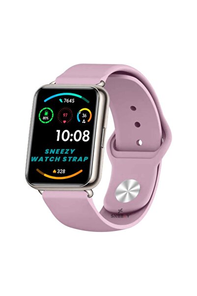 Sneezy ساعة Huawei Watch Fit 2 المتوافقة مع سلك السيليكون الناعم Purelux