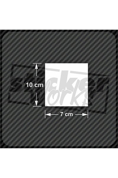 Sticker Works Monster Logo Sticker