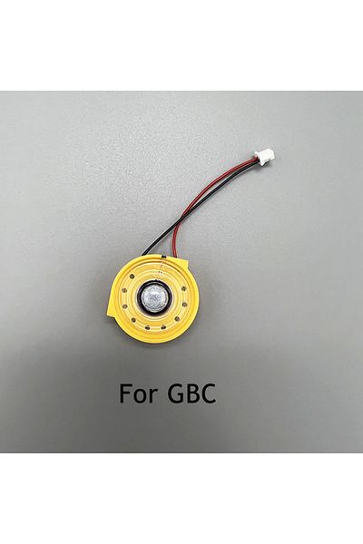 JCD مكبر صوت عالي الجودة باللون الأصفر من JCD لجهاز GameBoy Color Advance GBA GBC GBP GB DMG Loudspea