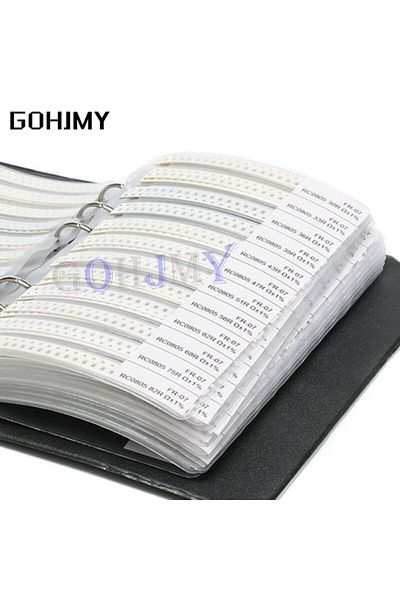 Choice 0603 4250PC 170Value 4250PCS 8500PCS 8850PCS 0201 0402 0603 0805 1206 GOHJMY Resistor Sample blank B