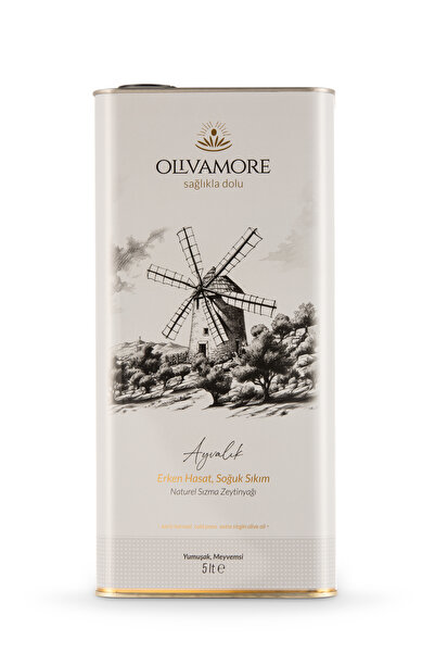 Olivamore Ayvalık Erken Hasat Naturel Sızma Zeytinyağı 5 LT
