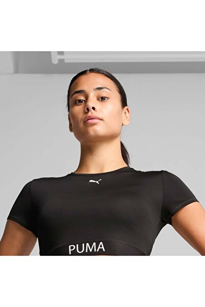 Puma Черна дамска тениска Strong (526805-01)