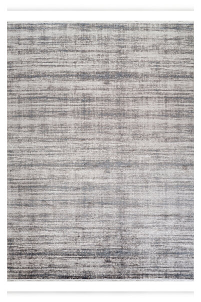 Apex Halı Truva 6633 Mavi Akrilik Yumuşak Dokulu Sık Dokuma Düz Sade Desenli ...