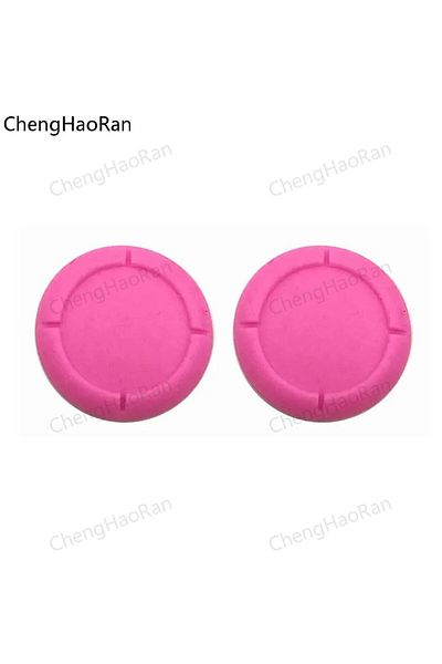 Choice rose red 2PCS Silicone Rubber Protective Skin Joystick Grips Cap For Switch NS Lite Oled Controller