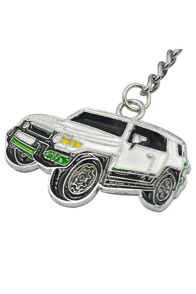 Toyota FJ Cruiser Keychain - Detailed Metal Replica