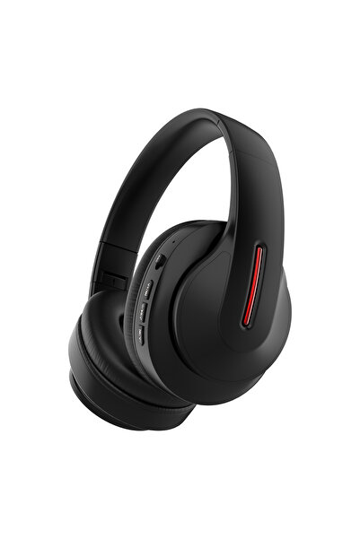 Fibaks J6 Katlanabilir ANC Kafa Üstü Yumuşak Kulak Yastıklı Mikrofonlu Bluetooth 5.3 Kulaklık