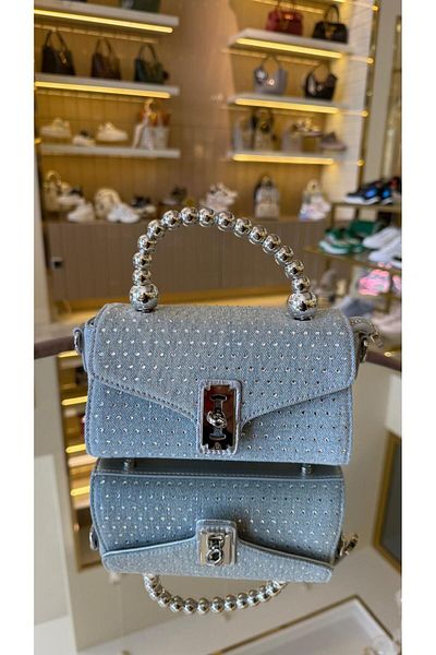 KRISTE BELL Geantă de damă Jean Stone Mini Size Box Model cu curea lungă