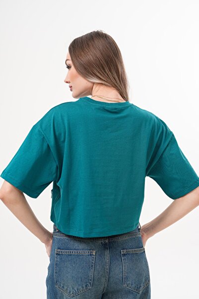 Figo Basic Pocket Detailed T-Shirt