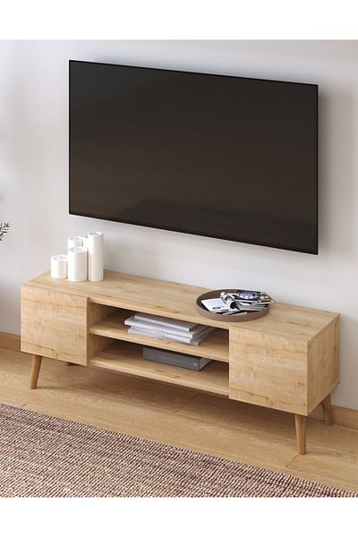 Monte Sehpa Etna Tv Stand Oak