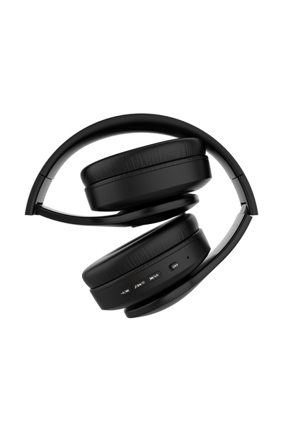 Fibaks J7 Katlanabilir ANC Kafa Üstü Yumuşak Kulak Yastıklı Mikrofonlu Bluetooth 5.3 Kulaklık