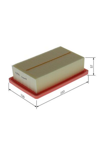 Bosch Nissan Micra 1.0 Ig-T Gasoline Air Filter Bosch 2019-2024