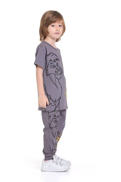 Tiny Boy's Lion King Printed Tshirt and Sweatpants Set