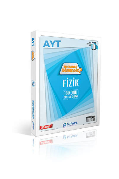 Supara Yayınları Supara AYT Fizik 12 Konu Deneme Ne Kadar Öğrendik Çek Kopar ...