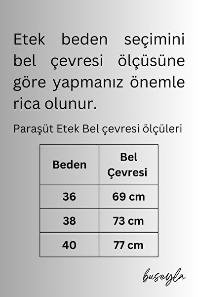 Miss Nisa Marina Belted Skirt - Parachute Skirt