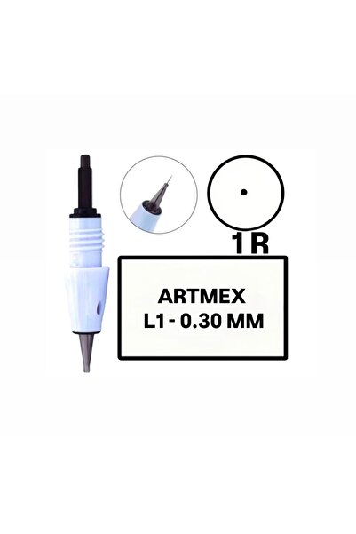 H RUN GLOBAL 20 Adet ( Artmex - L1-R - 0.30mm -R1 ) Değiştirilebilir Kartuş K...