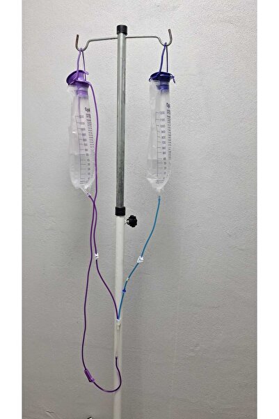 OPMASK Enteral Beslenme Pompa Seti Yıkamalı Otomatik Çift Torbalı 10 Adet