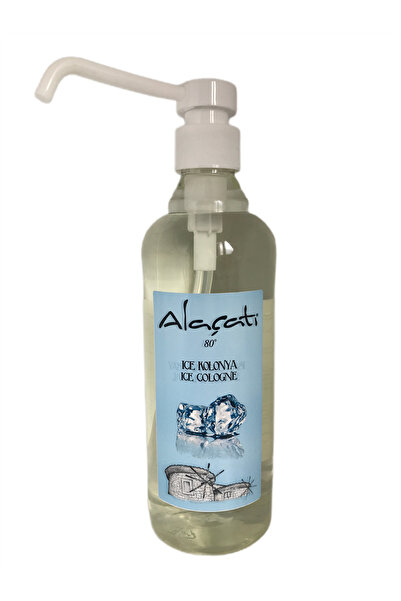 Alaçatı Kolonya Ice 2li 80 Derece 500 ml - Sprey Başlıklı