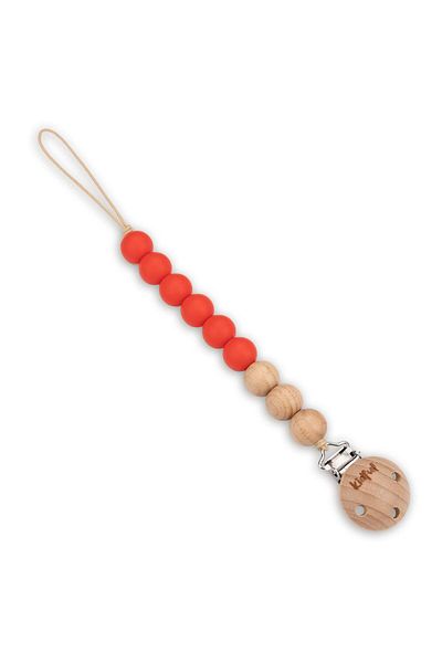 Kidful Bead Pacifier Strap - Strawberry