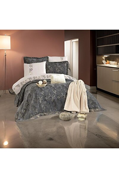 Güzide Anna Anthracite Gray Dowry Set