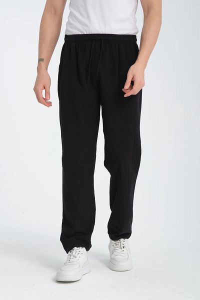 CALİA Men's Hambez Elastic Comfortable Fit Cotton Tracksuit Bottom Pantalon