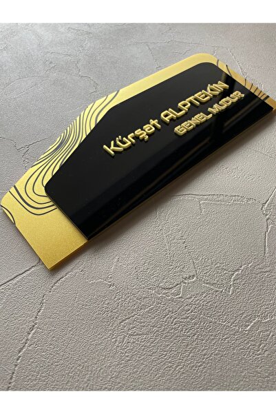 Pleksiglas Ürünleri Ofis Oda Kapı İsimliği Yönlendirme Tabelası