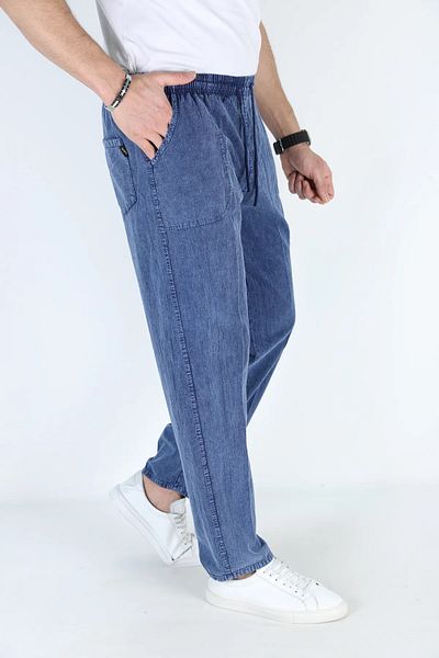 CALİA Men's Hambez Elastic Comfortable Fit Cotton Tracksuit Bottom Pantalon