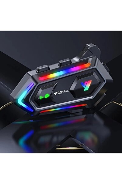 Gear5 V20 Max İnterkom Seti (Su Geçirmez Bluetooth Kulaklık 2 Kişi Bağlanma Özellikli)