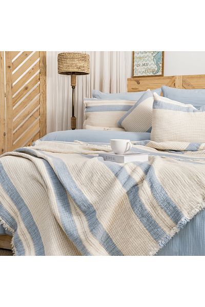 Schafer Home Enza Dowry Set 8 Pieces-Blue