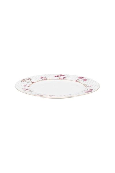 Pip Studio Porcelain plate, Breakfast, Pip Studio, Dots Gold Pink, 21 cm, Jolie collection