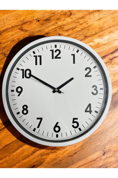 Platin Saat ساعة حائط كلاسيكية مقاس 36 سم