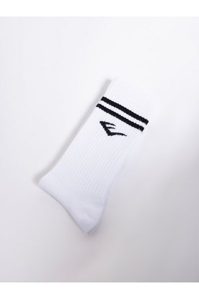 EVERLAST Λευκές κάλτσες Stripe Econ 3 τεμαχίων