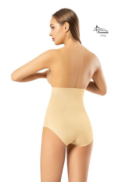 Fernanda Non-Marking Laser Cut High Waist Silicone Slip Corset Flex Belly Tightener Butt Lifter