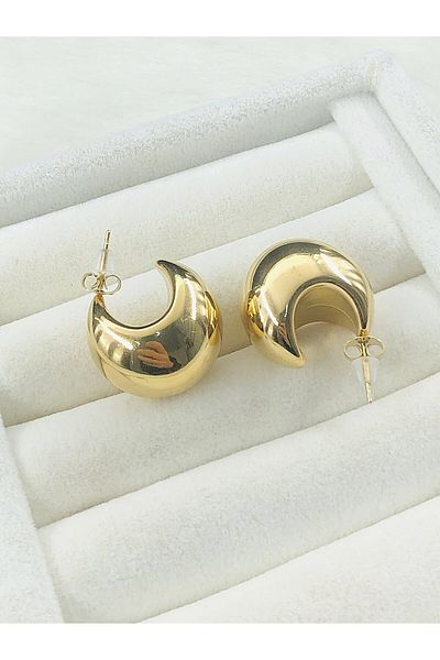 DS DİAMONDSHOP Steel Earring Basket Model Byçkp- 202503468