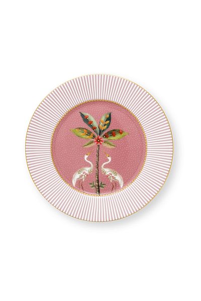 Pip Studio Porcelain Plate, , Pink, 17cm, La Majorelle Collection